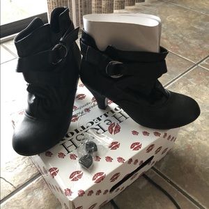 NEW ankle boots.  Even come with extra heel caps.